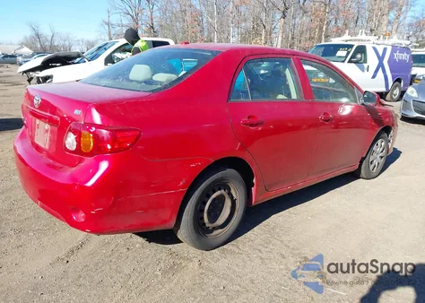2009 Toyota Corolla Le from USA, damaged, VIN JTDBL40E69J032980